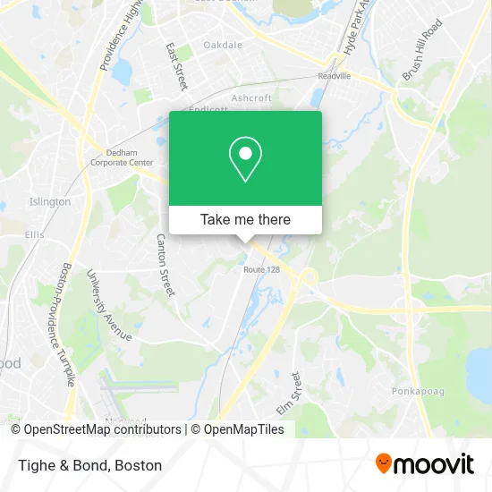 Tighe & Bond map