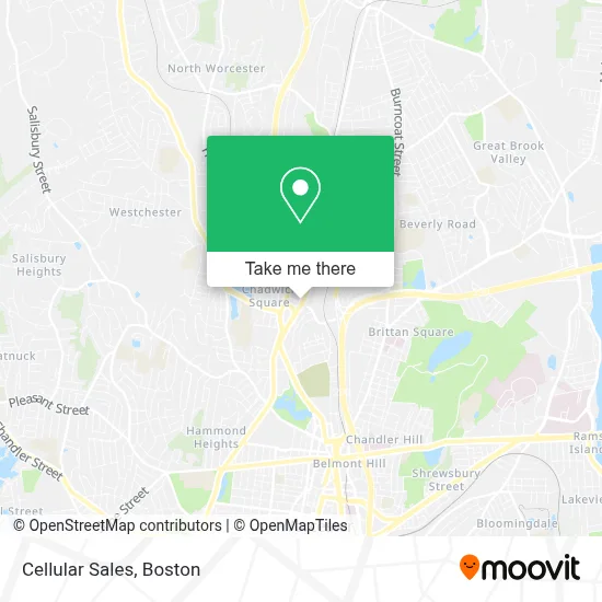 Cellular Sales map