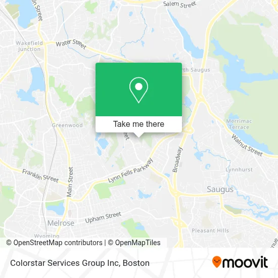 Colorstar Services Group Inc map