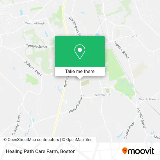 Healing Path Care Farm map
