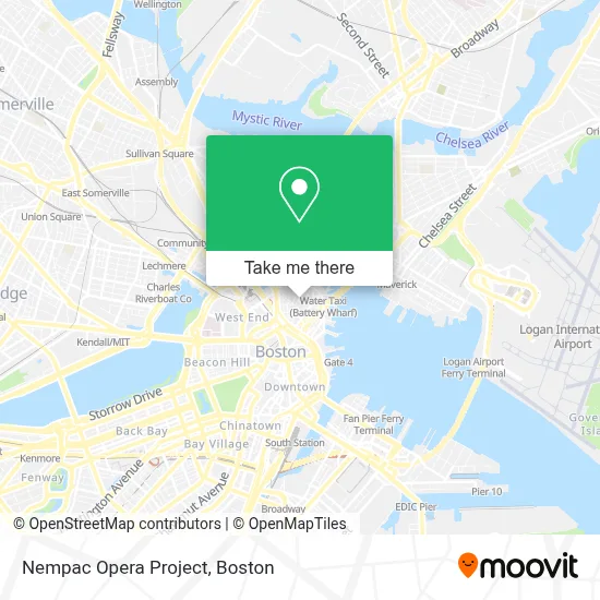 Nempac Opera Project map