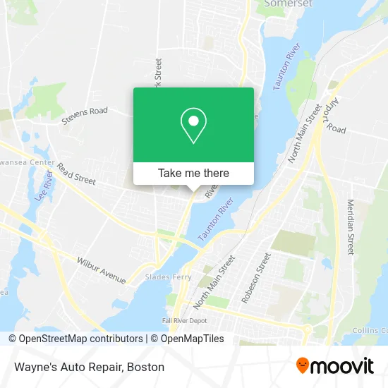 Wayne's Auto Repair map