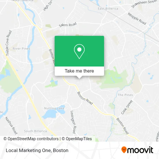 Local Marketing One map