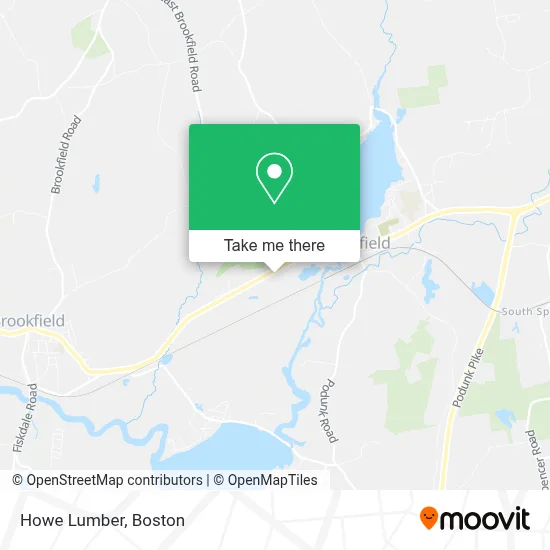 Howe Lumber map