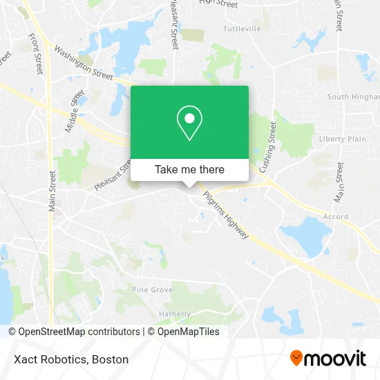 Xact Robotics map