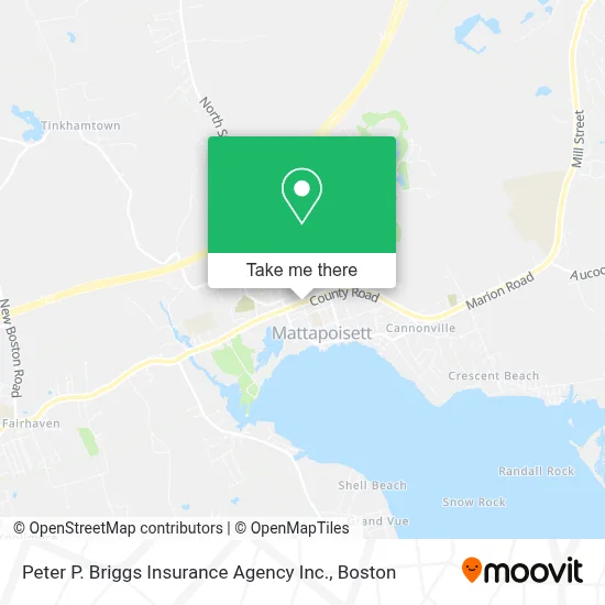 Peter P. Briggs Insurance Agency Inc. map
