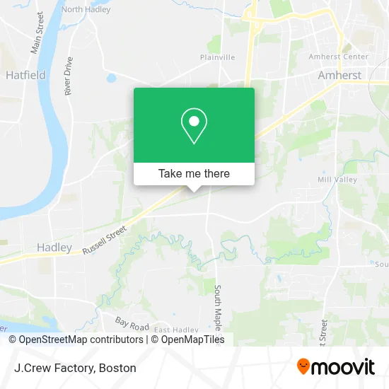 J.Crew Factory map