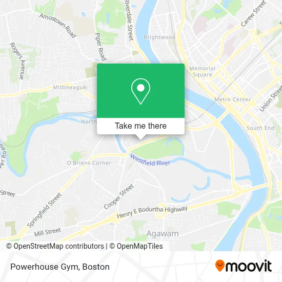 Powerhouse Gym map