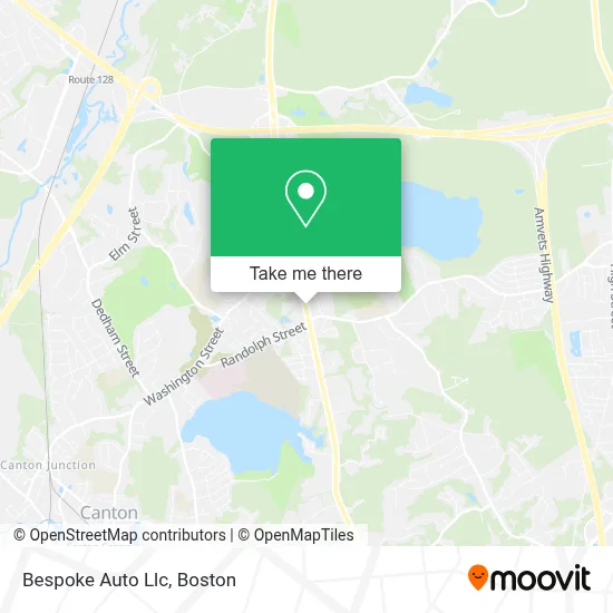 Bespoke Auto Llc map