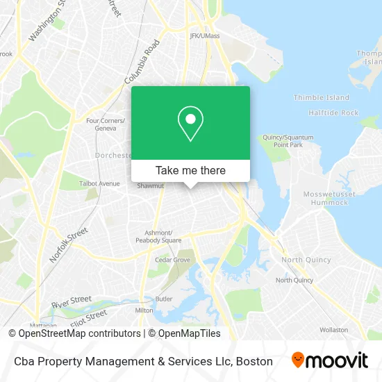 Cba Property Management & Services Llc map