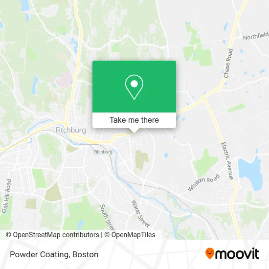 Powder Coating map