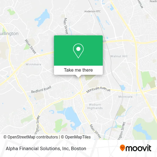 Alpha Financial Solutions, Inc map
