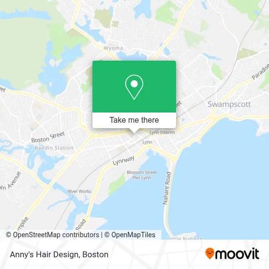 Anny's Hair Design map