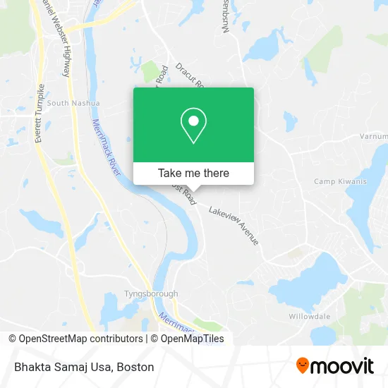 Bhakta Samaj Usa map