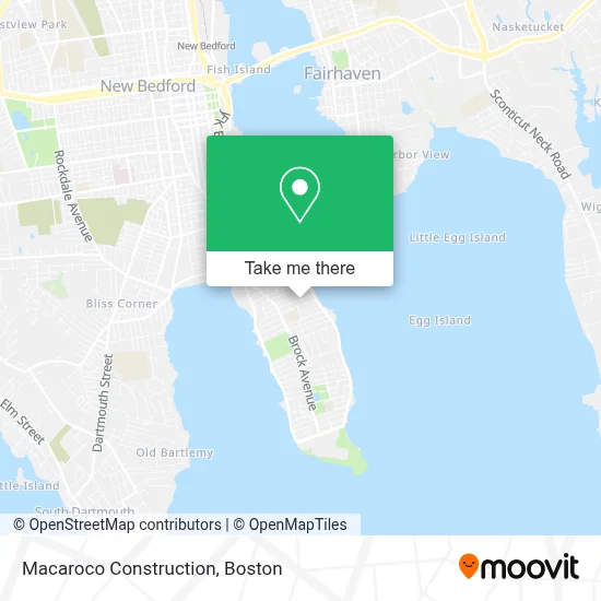 Macaroco Construction map