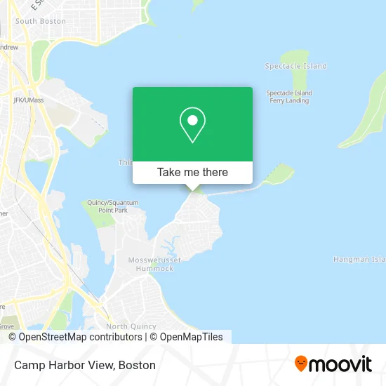 Camp Harbor View map