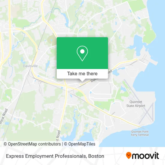 Express Employment Professionals map