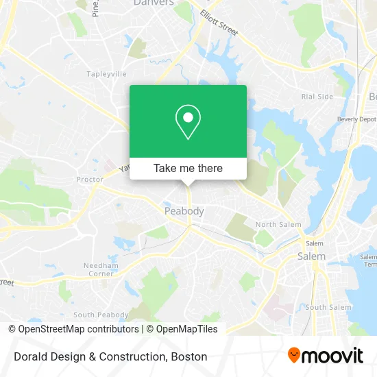 Dorald Design & Construction map
