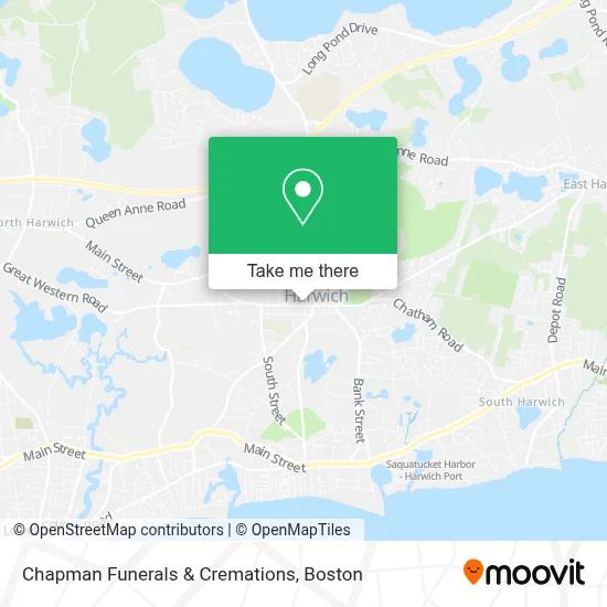 Chapman Funerals & Cremations map