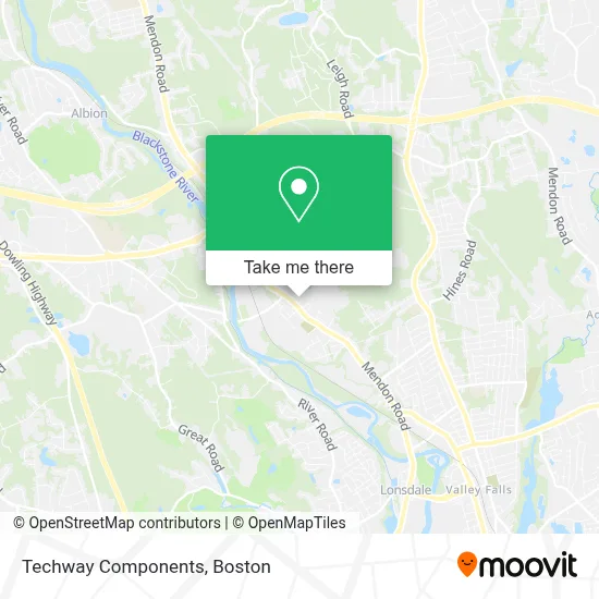 Techway Components map
