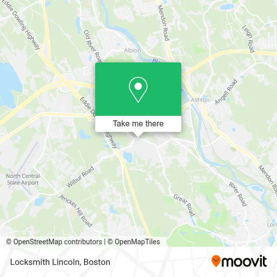 Locksmith Lincoln map