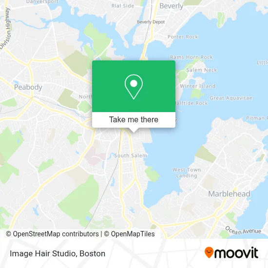 Image Hair Studio map