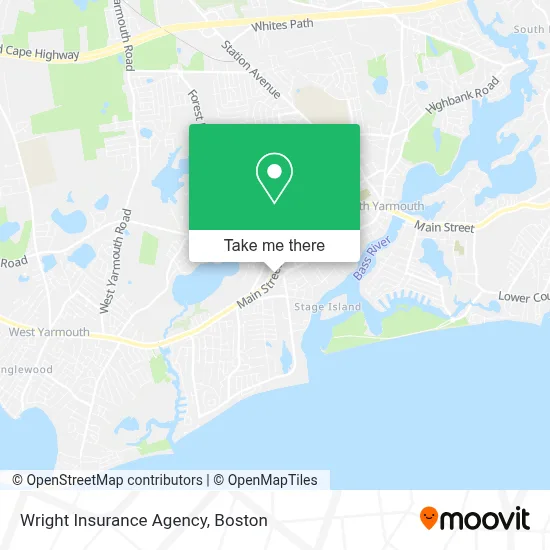 Wright Insurance Agency map