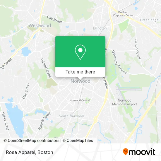 Rosa Apparel map