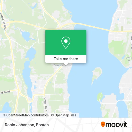 Robin Johanson map
