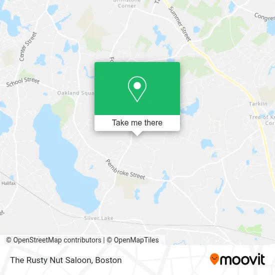 The Rusty Nut Saloon map