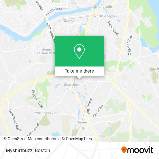 Myshirtbuzz map