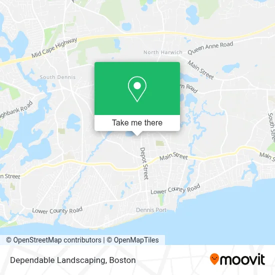 Dependable Landscaping map