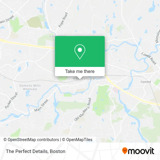 The Perfect Details map