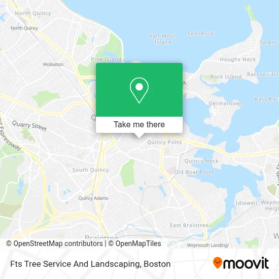 Fts Tree Service And Landscaping map