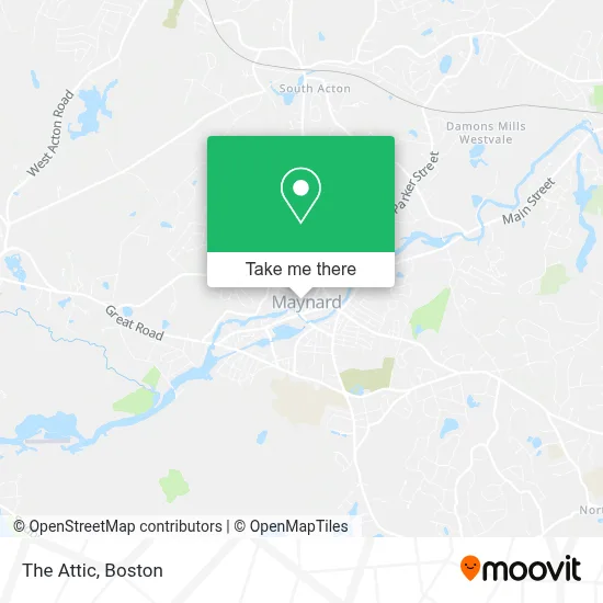 The Attic map