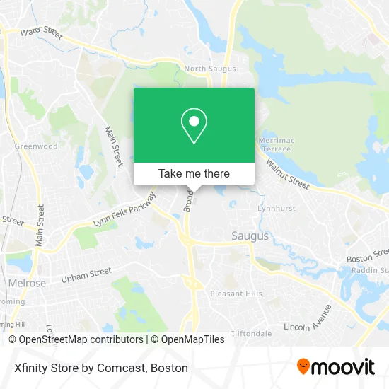 Xfinity Store by Comcast map