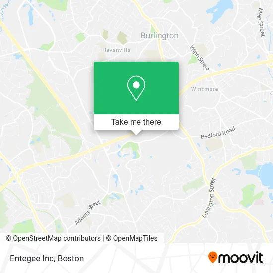 Entegee Inc map