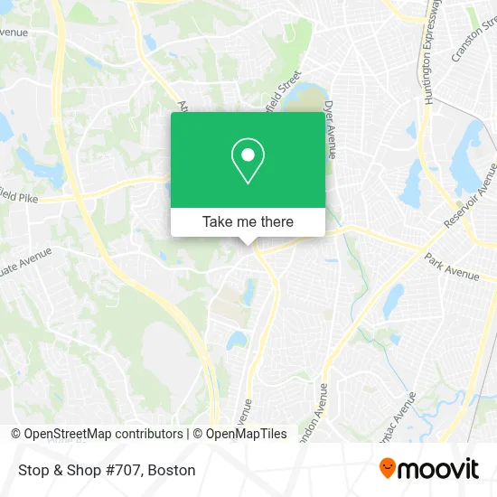 Stop & Shop #707 map