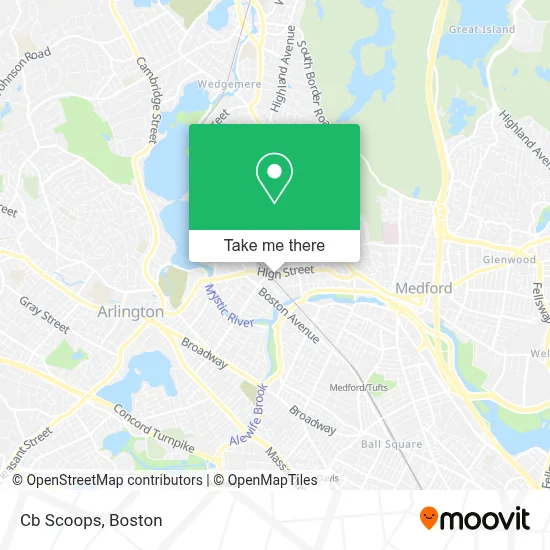 Cb Scoops map