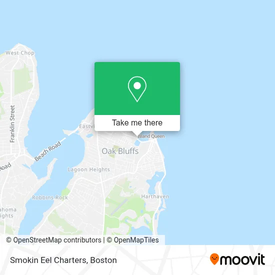 Smokin Eel Charters map