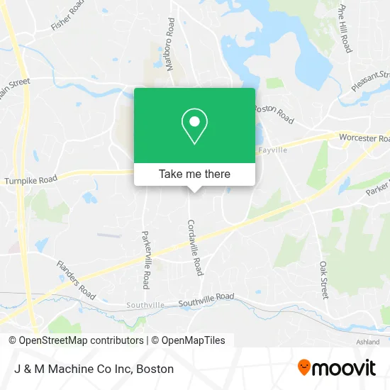 J & M Machine Co Inc map