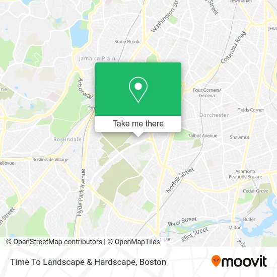 Time To Landscape & Hardscape map
