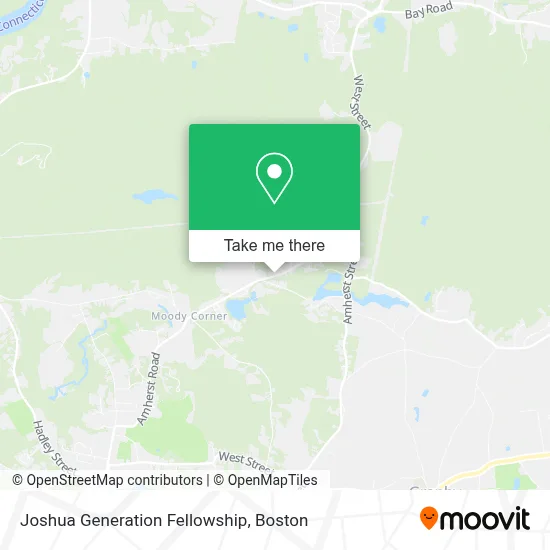 Joshua Generation Fellowship map