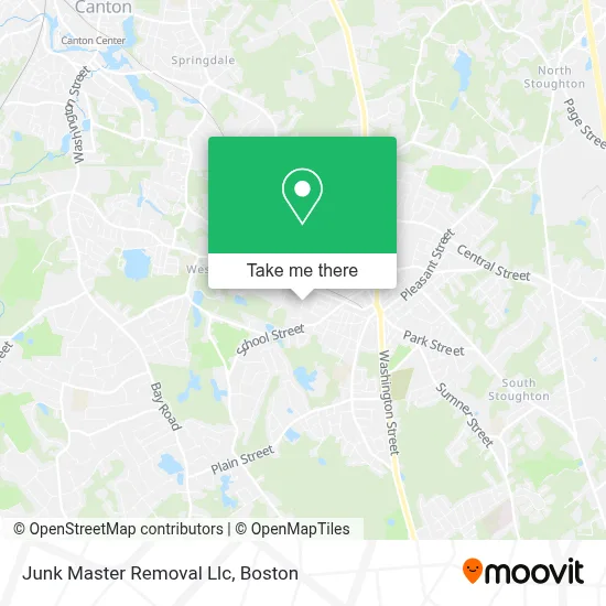 Junk Master Removal Llc map