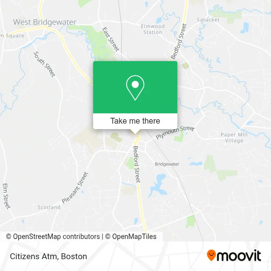 Citizens Atm map