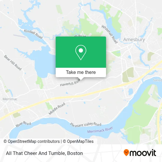 All That Cheer And Tumble map