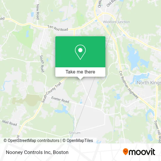 Nooney Controls Inc map