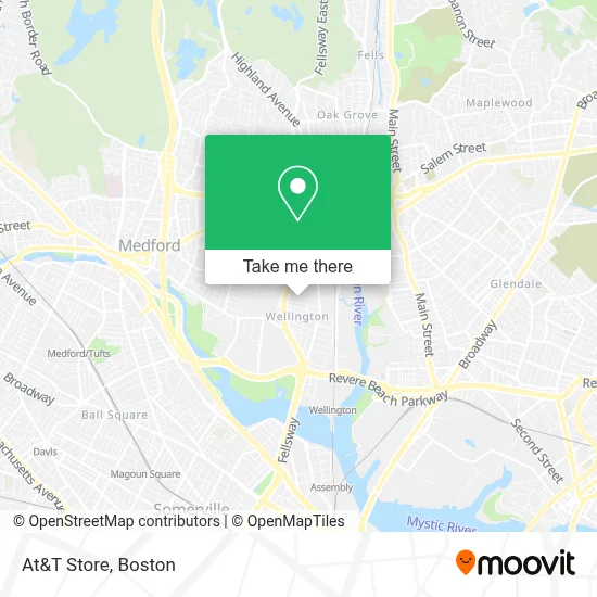 At&T Store map