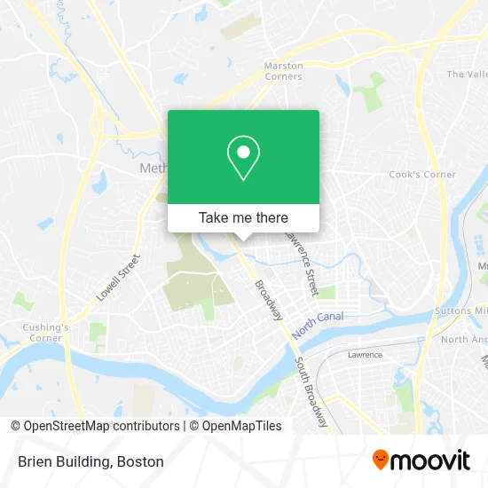 Brien Building map