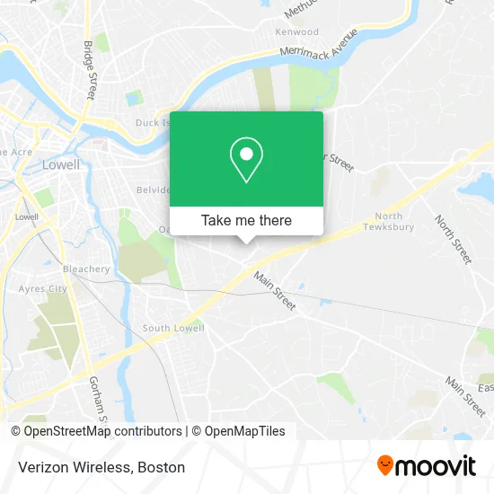Verizon Wireless map
